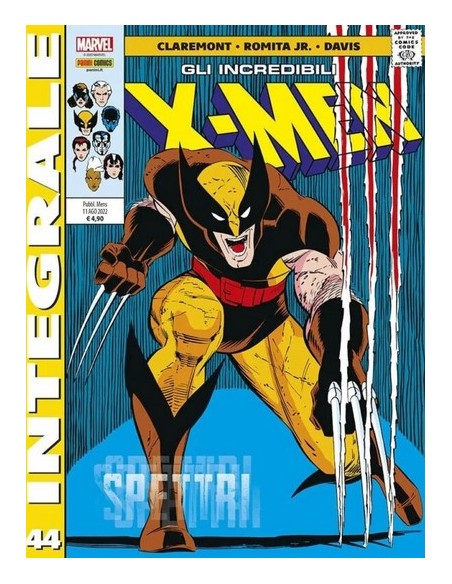 X-MEN DI CHRIS CLAREMONT 44 (di 76) - MARVEL INTEGRALE