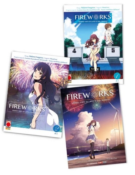 FIREWORKS - VANNO VISTI DI LATO O DAL BASSO? BUNDLE POSTER WRAPAROUND - (contiene VOL. 1-2 + ROMANZO)