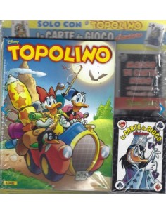TOPOLINO 3481 + MAZZO DI CARTE NERO