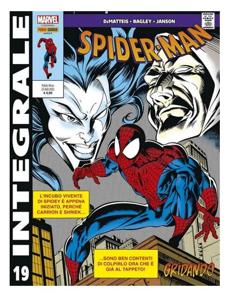 MARVEL INTEGRALE SPIDER-MAN DI J.M. DEMATTEIS 19 (di 50)