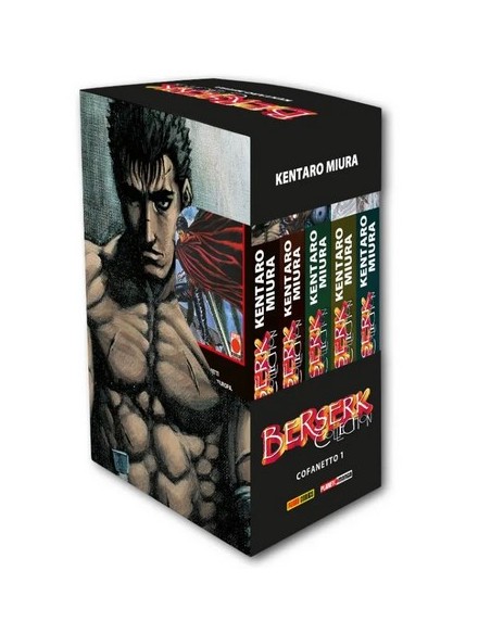 BERSERK COLLECTION SERIE NERA COFANETTO 1 - (include i vol. 1-5)