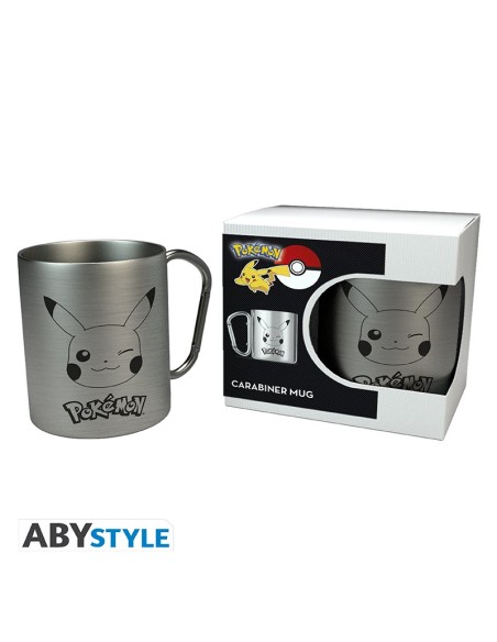 POKEMON - TAZZA CARABINER 235ML - PIKACHU
