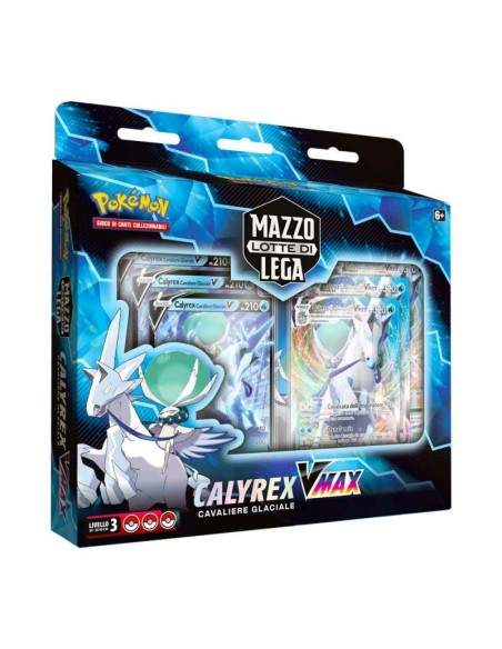 POKEMON CALYREX V MAX CAVALIERE GLACIALE LEAGUE BATTLE