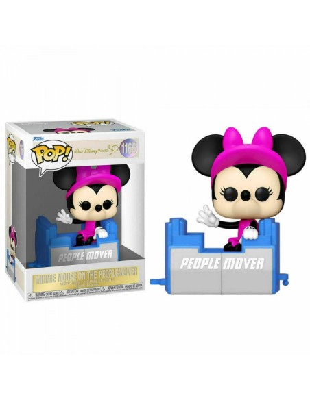 DISNEY WORLD 50TH.ANN MINNIE ON PEOPLE MOVER - POP 1166
