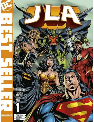JLA DI GRANT MORRISON 1 - DC BEST SELLER