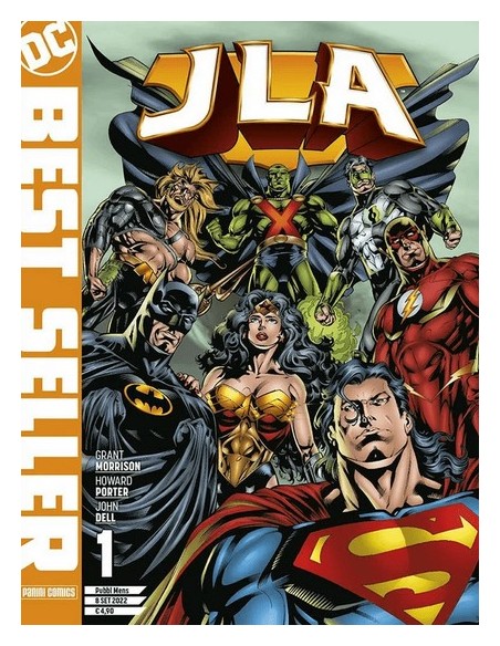 JLA DI GRANT MORRISON 1 - DC BEST SELLER