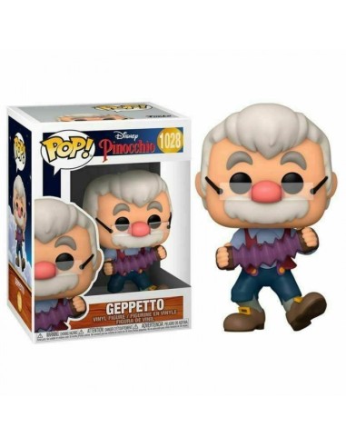 PINOCCHIO 80TH ANNIVERSARY GEPPETTO W/ACCORDION - POP 1028