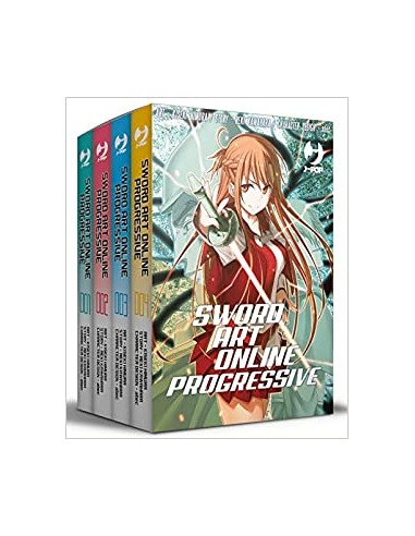 SWORD ART ONLINE PROGRESSIVE BOX 1 - (VOL. 1- 4)
