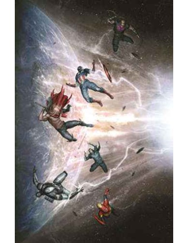 AVENGERS 37 - VARIANT COMPONIBILE IL TEMPO FINISCE (1 DI 2) - AVENGERS ALL NEW MARVEL NOW! 22