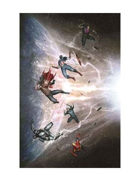 AVENGERS 37 - VARIANT COMPONIBILE IL TEMPO FINISCE (1 DI 2) - AVENGERS ALL NEW MARVEL NOW! 22