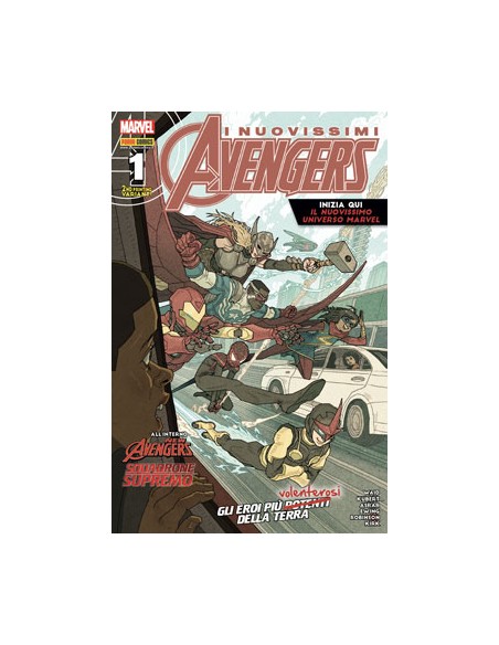AVENGERS 50  I NUOVISSIMI AVENGERS SECOND PRINTING VARIANT 1