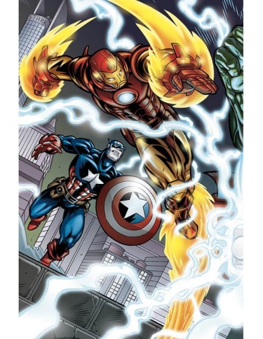 AVENGERS 61 - VARIANT COMPONIBILE DI LORENZO PASTROVICCHIO 2 (DI 2) - I NUOVISSIMI AVENGERS 12