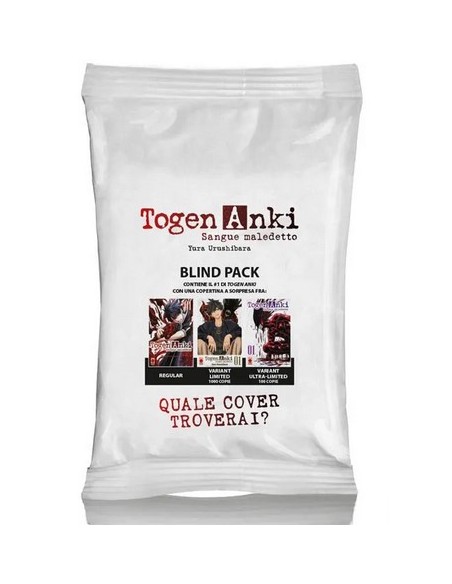 TOGEN ANKI - SANGUE MALEDETTO 1 BLIND PACK - MANGA BEST 25