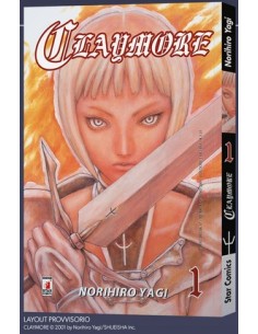 CLAYMORE NEW EDITION 1 con ILLUSTRATION CARD DI "ARIADNE...