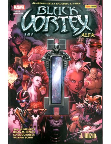 GUARDIANI DELLA GALASSIA E X-MEN BLACK VORTEX ALFA COVER REGULAR - MARVEL MINISERIE 161