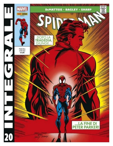 MARVEL INTEGRALE SPIDER-MAN DI J.M. DEMATTEIS 20 (di 50)