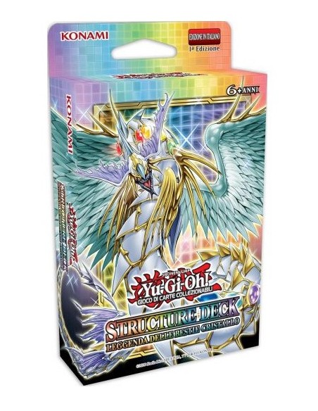 YU GI OH! STRUCTURE DECK LEGGENDA DELLE BESTIE CRISTALLO
