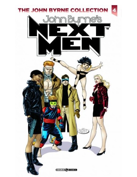 THE JOHN BYRNE COLLECTION NEXT MEN CLASSIC 4 (di 8) - COSMO COMICS