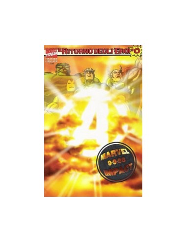 IL RITORNO DEGLI EROI MARVEL IMPACT 0 - BOOKSTORE