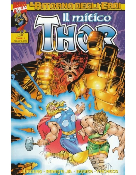 IL RITORNO DEGLI EROI THOR 5 - THOR 5