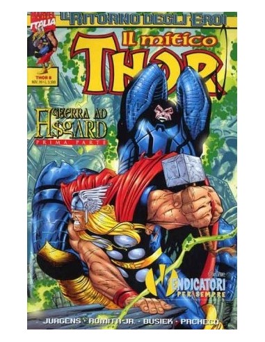 IL RITORNO DEGLI EROI THOR 8 - THOR 8