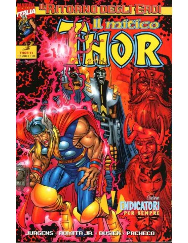 IL RITORNO DEGLI EROI THOR 11 - THOR 11