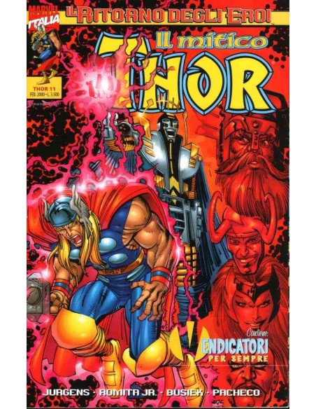 IL RITORNO DEGLI EROI THOR 11 - THOR 11