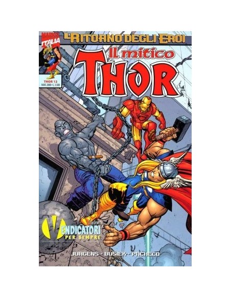 IL RITORNO DEGLI EROI THOR 12 - THOR 12