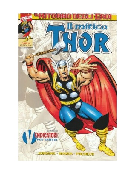 IL RITORNO DEGLI EROI THOR 13 - THOR 13