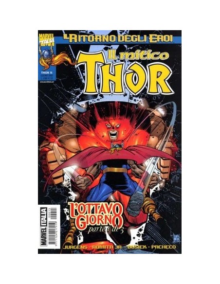 IL RITORNO DEGLI EROI THOR 15 - THOR 15