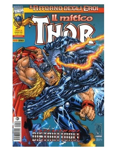 IL RITORNO DEGLI EROI THOR 34 - THOR 34