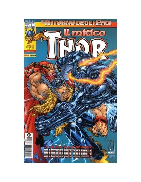 IL RITORNO DEGLI EROI THOR 34 - THOR 34