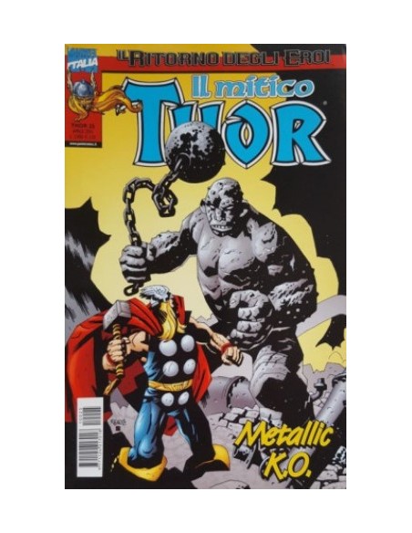 IL RITORNO DEGLI EROI THOR 25 - THOR 25