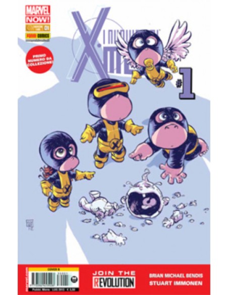 I NUOVISSIMI X-MEN 1 - COVER B SKOTTIE YOUNG - MARVEL NOW!