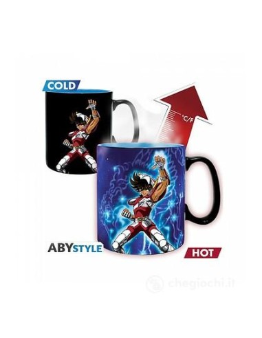 SAINT SEIYA PEGASUS VS POPE HEAT CHANGE MUG
