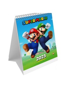 CALENDARIO 2023 SUPER MARIO 15X20 CM.