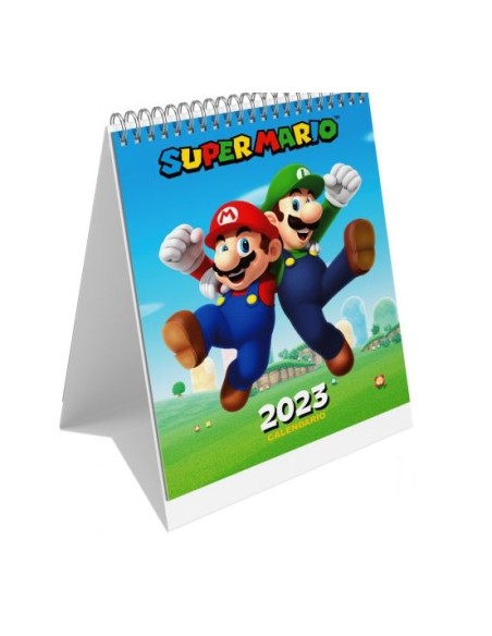 CALENDARIO 2023 SUPER MARIO 15X20 CM.