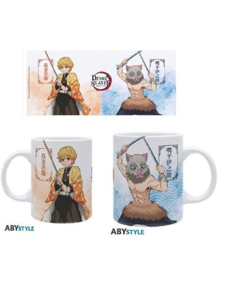 DEMON SLAYER ZENITSU & INOSUKE MUG