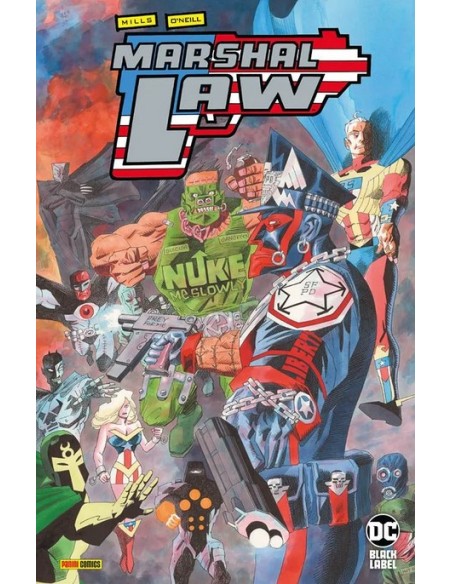 MARSHAL LAW - DC BLACK LABEL DELUXE