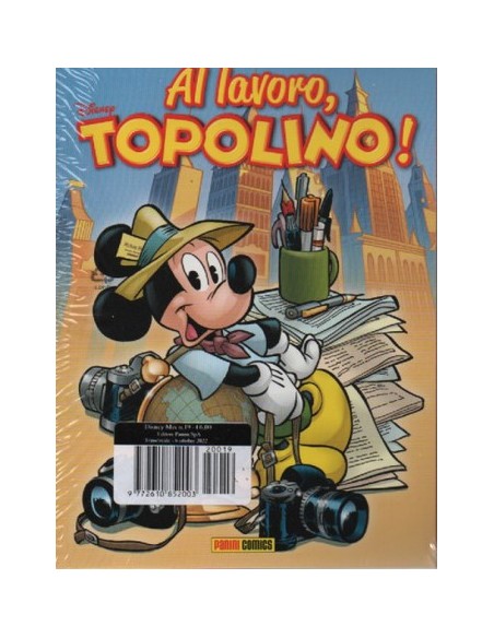 TUTTI AL LAVORO - IN REGALO IL NOTEBOOK IL NOTEBOOK DISPONIBILE IN DUE COLORI - DISNEY MIX 19