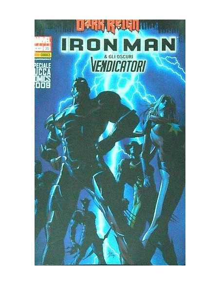 IRON MAN E GLI OSCURI VENDICATORI 20 - EDIZIONE VARIANT METALLIZZATA