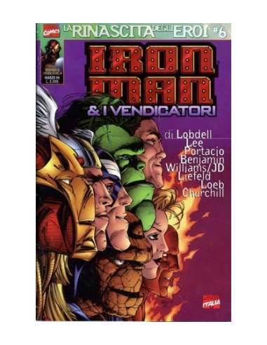 LA RINASCITA DEGLI EROI 6 - IRON MAN E I VENDICATORI 24