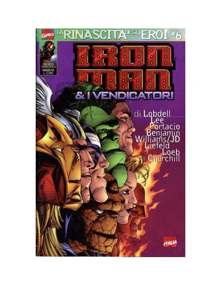 LA RINASCITA DEGLI EROI 6 - IRON MAN E I VENDICATORI 24