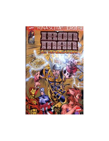 LA RINASCITA DEGLI EROI 9 - IRON MAN E I VENDICATORI 27
