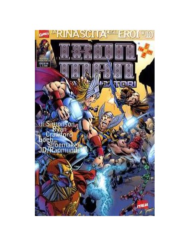 LA RINASCITA DEGLI EROI 10 - IRON MAN E I VENDICATORI 28