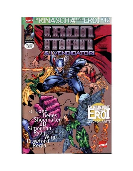 LA RINASCITA DEGLI EROI 12 - IRON MAN E I VENDICATORI 30