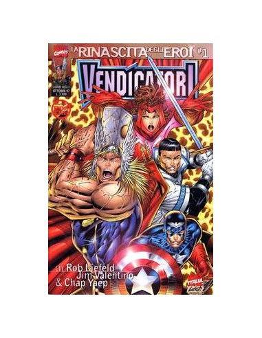 LA RINASCITA DEGLI EROI I VENDICATORI 1 - MARVEL MEGA 9