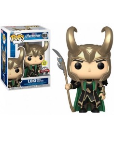 AVENGERS LOKI WITH SCEPTER (GLOW) - POP 985