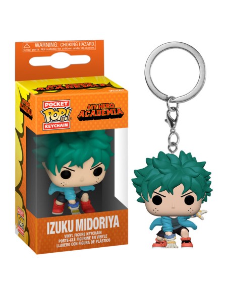 MY HERO ACADEMIA - IZUKU MIDORIYA W/GLOVES - POCKET POP KEYCHAIN