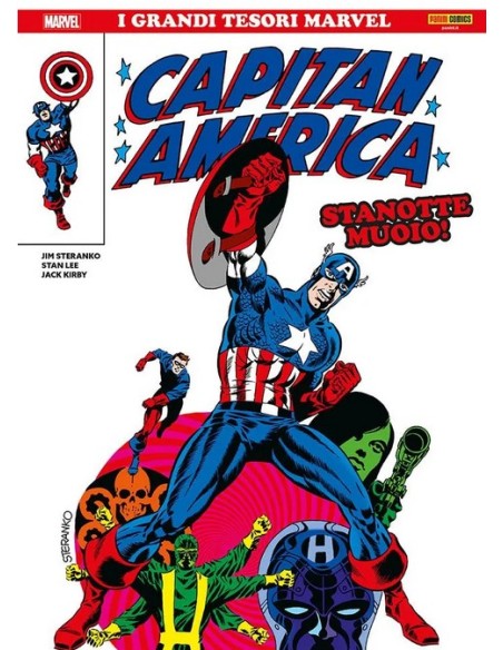 GRANDI TESORI MARVEL CAPITAN AMERICA STANOTTE MUOIO!